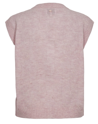 Nümph - NURiette Check Vest - Pink Lady